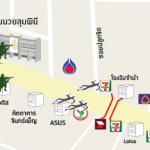 แผนที่ผู้เสียชีวิตวันที่ 15 พฤษภาคม 2553: บ่อนไก่-พระรามสี่