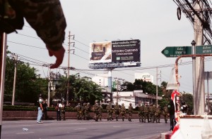 ทหารบนถ.พระราม 4